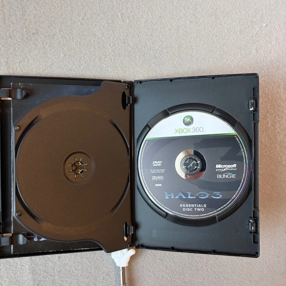 Halo 3 Essentials Xbox 360 Bonus Discs Bungie Microsoft Master Chief 2007 NTSC